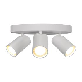Sal Matt White Ceiling Lights Mantra Fusion Surface Spot Lights